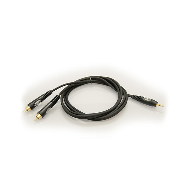 Whirlwind MST2R06 Connect Series 1/8" TRS to Dual RCA Stereo Breakout Cable - 6' image 1