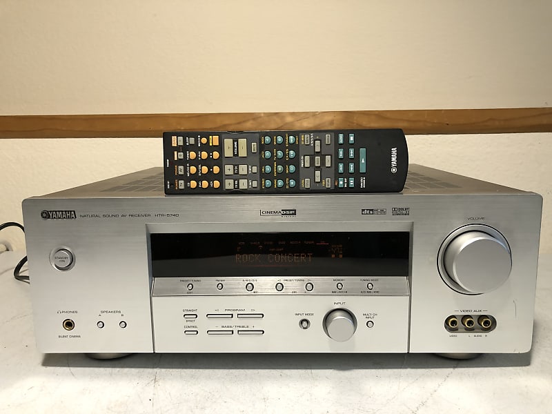 Yamaha HTR-5740 Receiver HiFi Stereo Vintage 6.1 Channel Home | Reverb