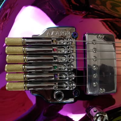 KOLOSS X-Sunset headless  Aluminum body electric guitar image 4