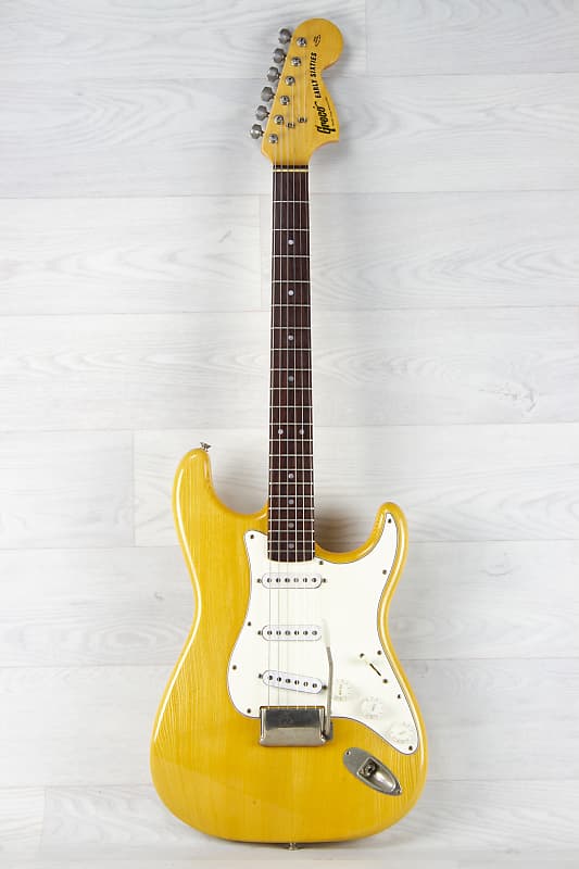 Vintage Japan Greco SE 700 Early Sixties Stratocaster 1979 Natural Maxon  pickups, all original