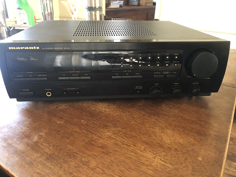 Marantz SR-63 Receiver with Phono Stage | Reverb