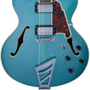 D'Angelico Premier DC Semi-Hollow Electric Guitar w/ Stairstep Tailpiece - Ocean Turquoise