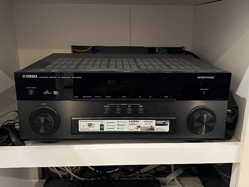 Yamaha Aventage RX-A840 AV Reciever 2014 Black | Reverb