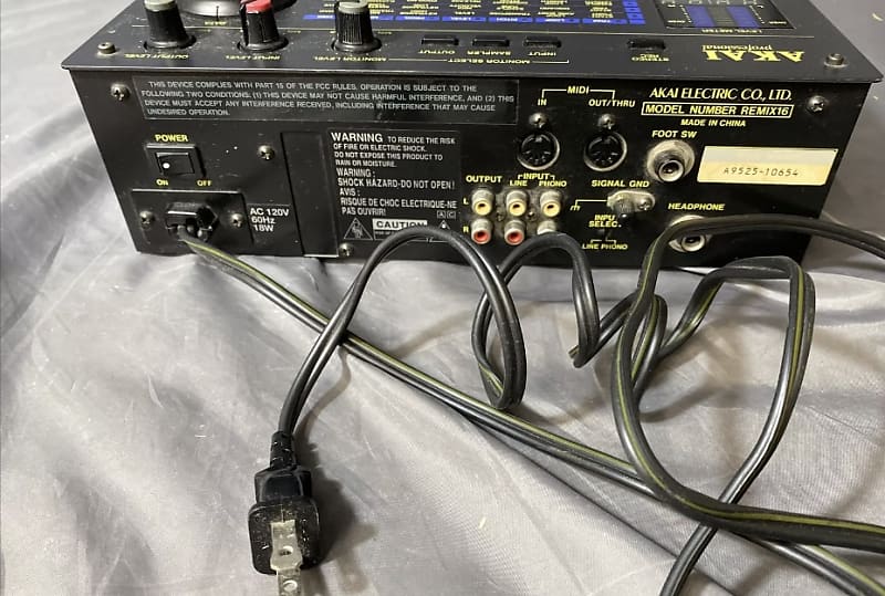 Rare Vintage Akai Remix 16 (1997)with original manual | Reverb