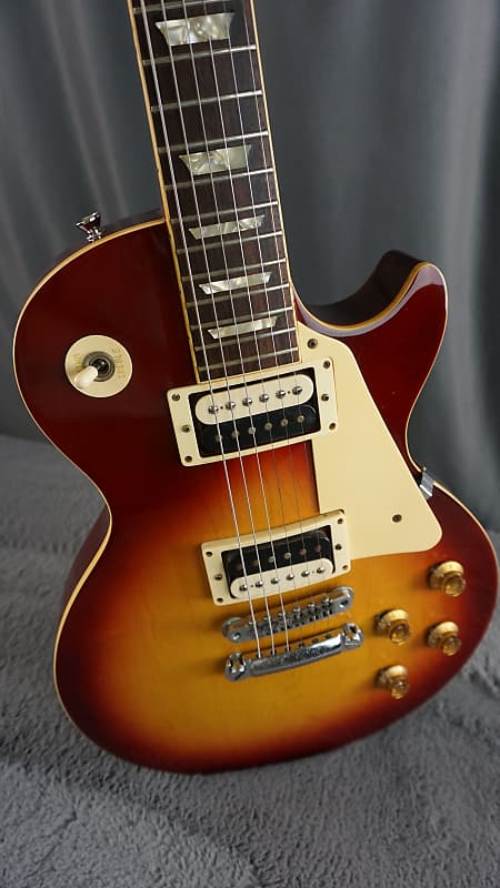 Burny FLG-70 Les Paul - Sunburst Japan Electric Guitar