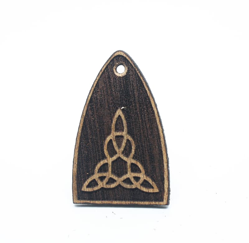 Truss Rod Cover Fits PRS (Usa made models) guitar Mahogany Celtic knot image 1