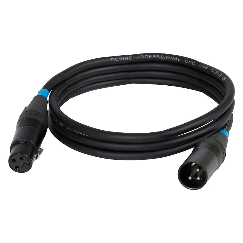 Devine DMX50/20 DMX-kabel 3-pins XLR 20 meter