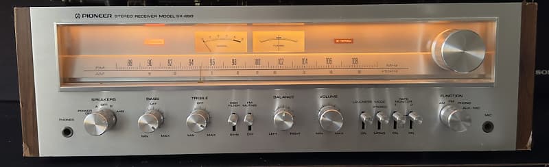 Pioneer SX-650 35-Watt Stereo Solid-State Receiver  			