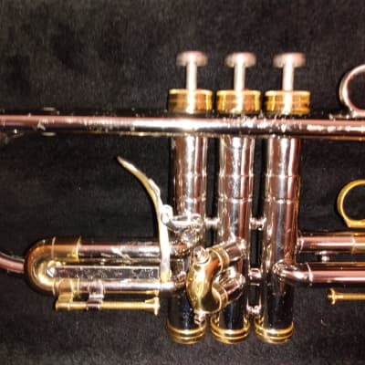 CONN CONSTELLATION 38B TRUMPET MID-90'S - Nickleplated image 13