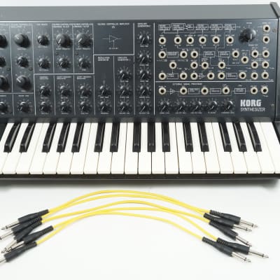 [SALE Ends Nov 19] KORG MS-20 Original Vintage Analog Semi-Modular Synthesizer MS20 Fully Working