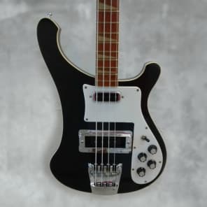 Rickenbacker 4001 Bass - 1974 - Black Jetglo image 2