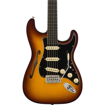 Fender Limited Edition Suona Stratocaster Thinline, Ebony Fingerboard, Violin Burst for sale