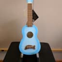 Kala MK-SD/LBLBURST Dolphin Soprano Ukulele - Light Blue Burst