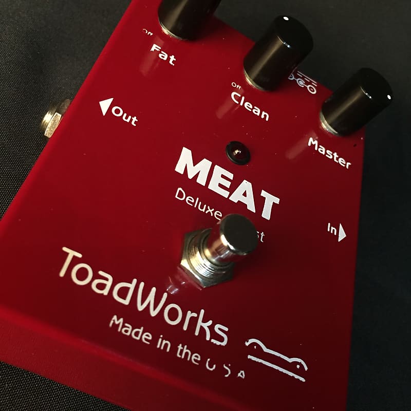 NOS Toadworks Meat Deluxe Boost  Guitar Effects Pedal image 1
