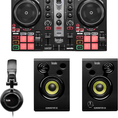 Hercules DJ Learning Kit MK II - DJ Controller, Speakers & Headphones image 3