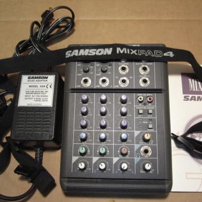 Fashion Samson MixPad9 Professional Compact 9-Channel Mixer No Adapter.