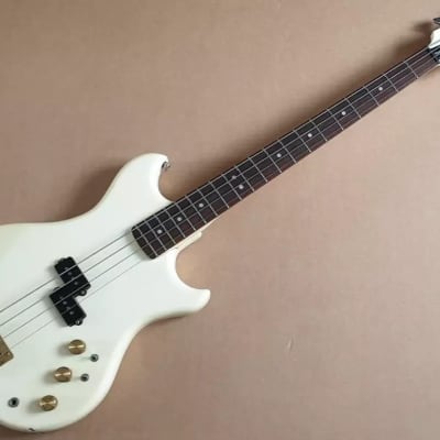 Vintage 1980's Westone Thunder IA Matsumoku Japan Active/Passive Bass White for sale