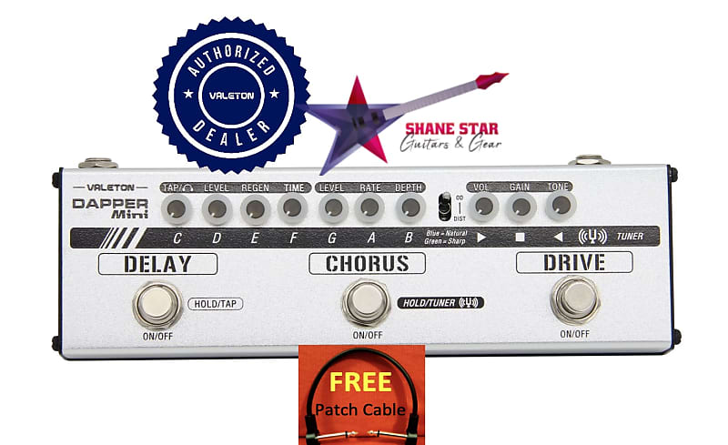 Valeton MES-1 Dapper Mini Multi Effects Strip | Reverb