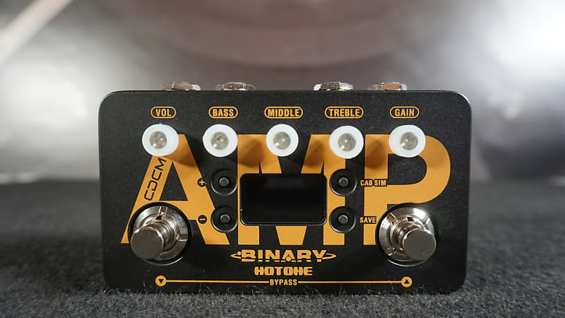 HOTONE　BINARY　AMP Hotone Binary Amp Simulator Pedal | Sweetwater