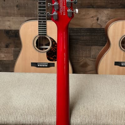 Rivolta Guitars Duocata Jr Rosso Red Electric Guitars with Rivolta Premium Soft Case image 12
