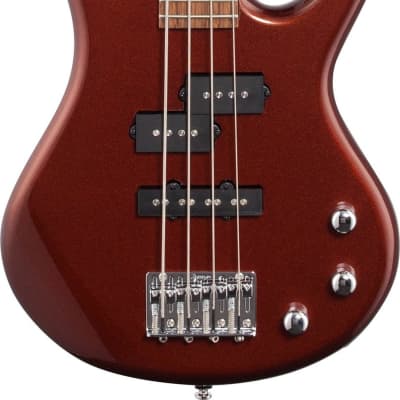 Ibanez GSR Mikro Compact 4-String Electric Bass Root Beer image 2