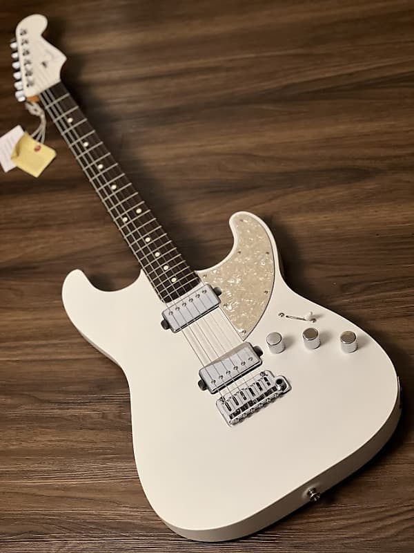 Fender Japan Elemental Stratocaster HH with RW FB in Nimbus White