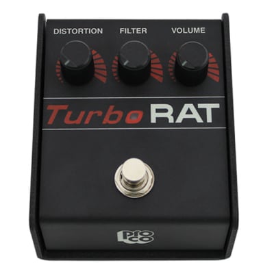 ProCo Turbo Rat Vintage Distortion LM308 1990 Black | Reverb