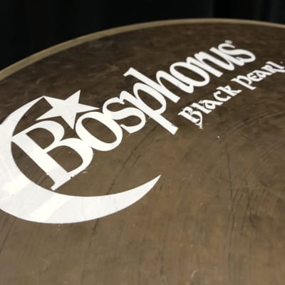 19" Bosphorus Black Pearl Ride Cymbal - 1350g image 4