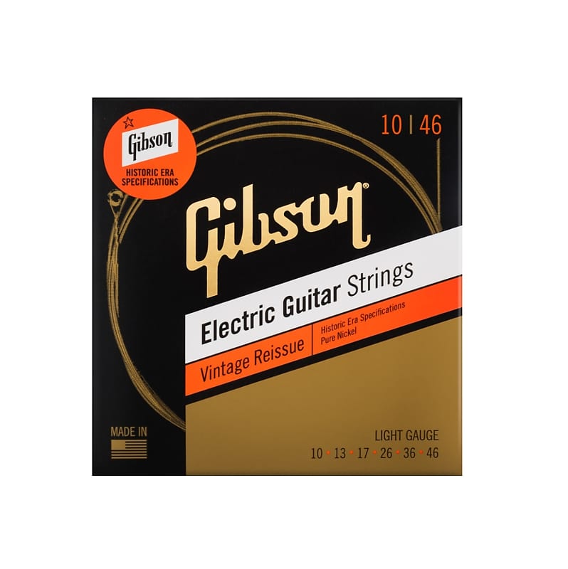 Gibson Vintage Reissue Electric Guitar Strings - 10-46 image 1
