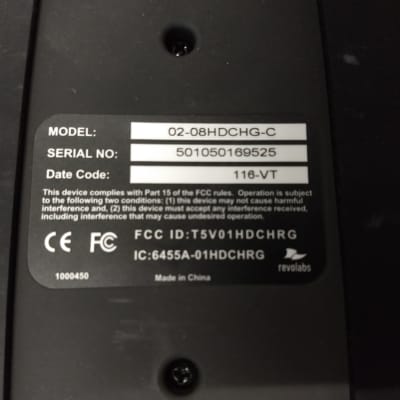 Revolabs 02-08HDCHG-C Charger Base W/ 8 01-HDTBLMIC-DR-11 Microphones image 9