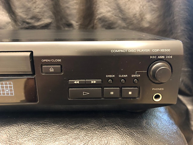 Sony CDP-XE500 2000 Black | Reverb Sony CDP-XE500 2000 Black | Reverb