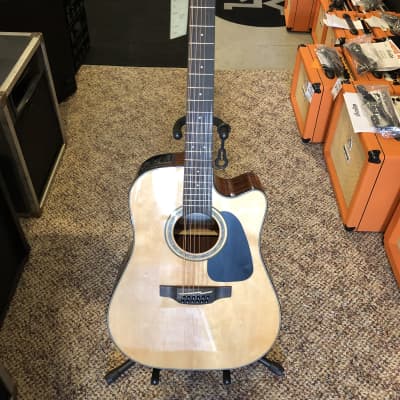 Takamine GD30CE-12 NAT G30 Series 12-String Dreadnought Cutaway Acoustic/Electric Guitar Natural Glo image 1