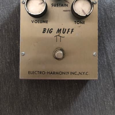 Electro-Harmonix Big Muff Pi V1 1970 Model, Original Circuit, One Owner! (Triangle) image 1