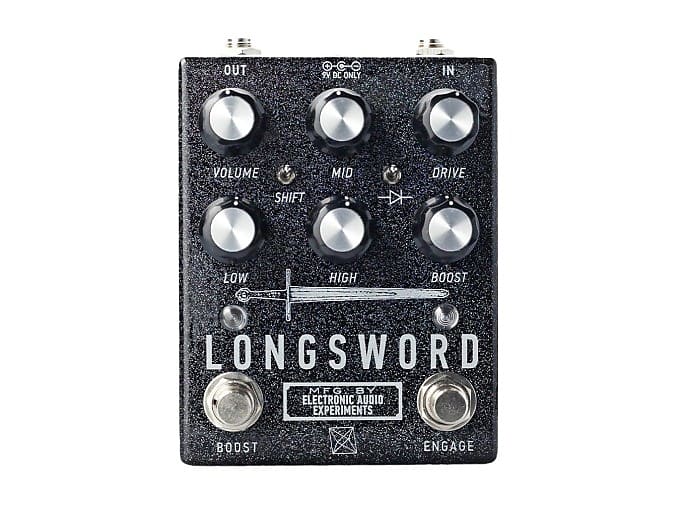 Electronic Audio Experiments Longsword Overdrive Effects Pedal
