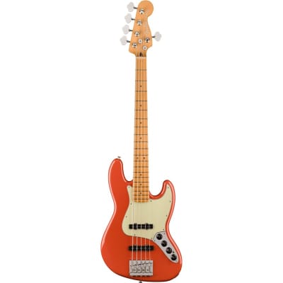 Fender Player Plus Jazz Bass V, 5-String, Fiesta Red image 2