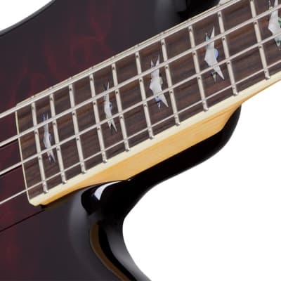 Schecter Stiletto Extreme 4 Black Cherry | Reverb