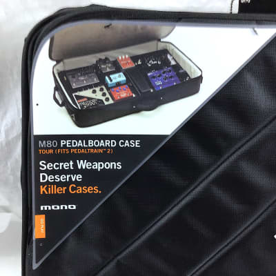 NEW! Mono M80 Pedalboard Case Tour (M80-PB2) fits PedalTrain 2 board |  Reverb