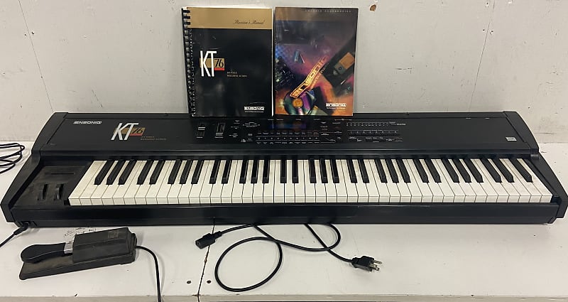 希少】ENSONIQ KT76 狭し シンセサイザー