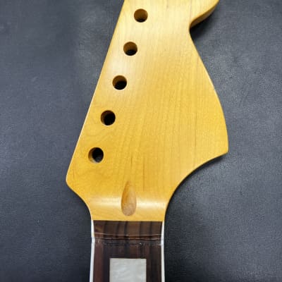 Unbranded Stratocaster Strat Replacement neck CBS Vintage Tint Satin  9.5"radius 1.645" nut width #8 image 11
