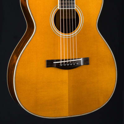 Santa Cruz 1934 OM Brazilian Rosewood and Adirondack Spruce with Wide Nut and Torch Inlay NEW imagen 1