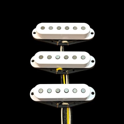 CJLab Single Coil Series S-2 Set (SIB) - Hot Blues Strat Pickups image 2