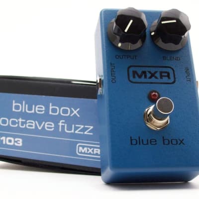MXR Blue Box Octave Fuzz Pedal for sale