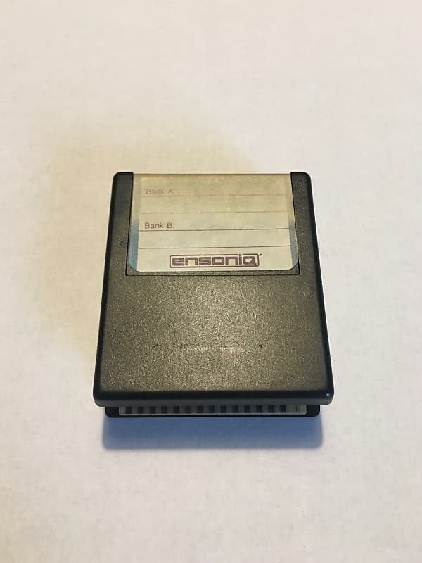 Ensoniq Vintage E-Prom RAM Cartridge - Storage for ESQ-1 or SQ-80 1988 Black image 1