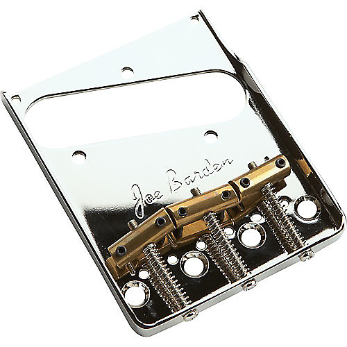 Allparts Joe Barden Telecaster Bridge - Chrome
