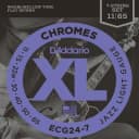 D'Addario ECG24-7 Chromes Guitar Strings 7 String 11 - 65