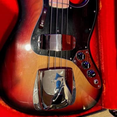 Fender Late 70s JAZZ BASS Guitar Serial #S733096 With Original Case! image 3