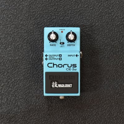 Reverb.com listing, price, conditions, and images for boss-ce-2w-chorus-waza-craft