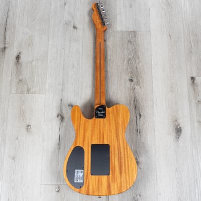 Fender American Acoustasonic Telecaster Electric Acoustic Guitar, Black image 6