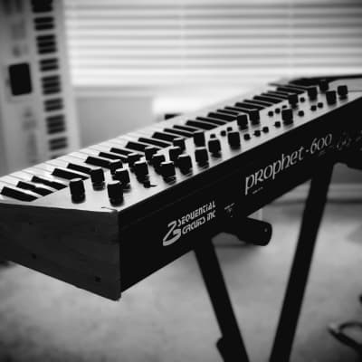 SEQUENTIAL CIRCUITS PROPHET 600 SYNTHESIZER RECENTLY SERVICED IN AMAZING SHAPE! image 15