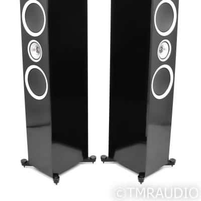 KEF R900 Floorstanding Speakers; Gloss Black Pair image 4